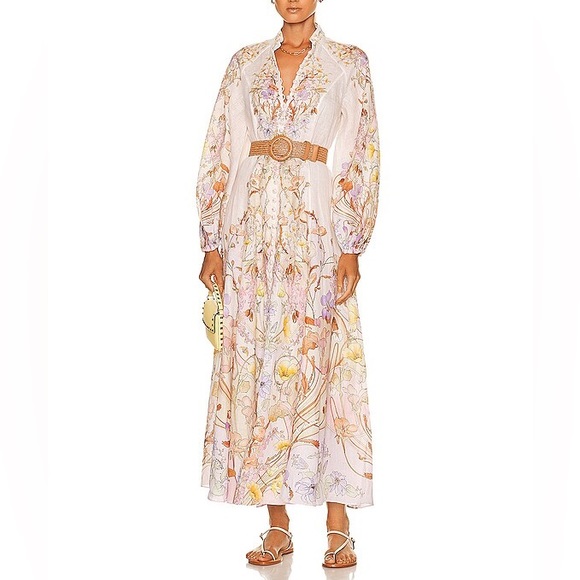 ZIMMERMANN Jeannie Billow Maxi Dress. - Picture 10 of 11